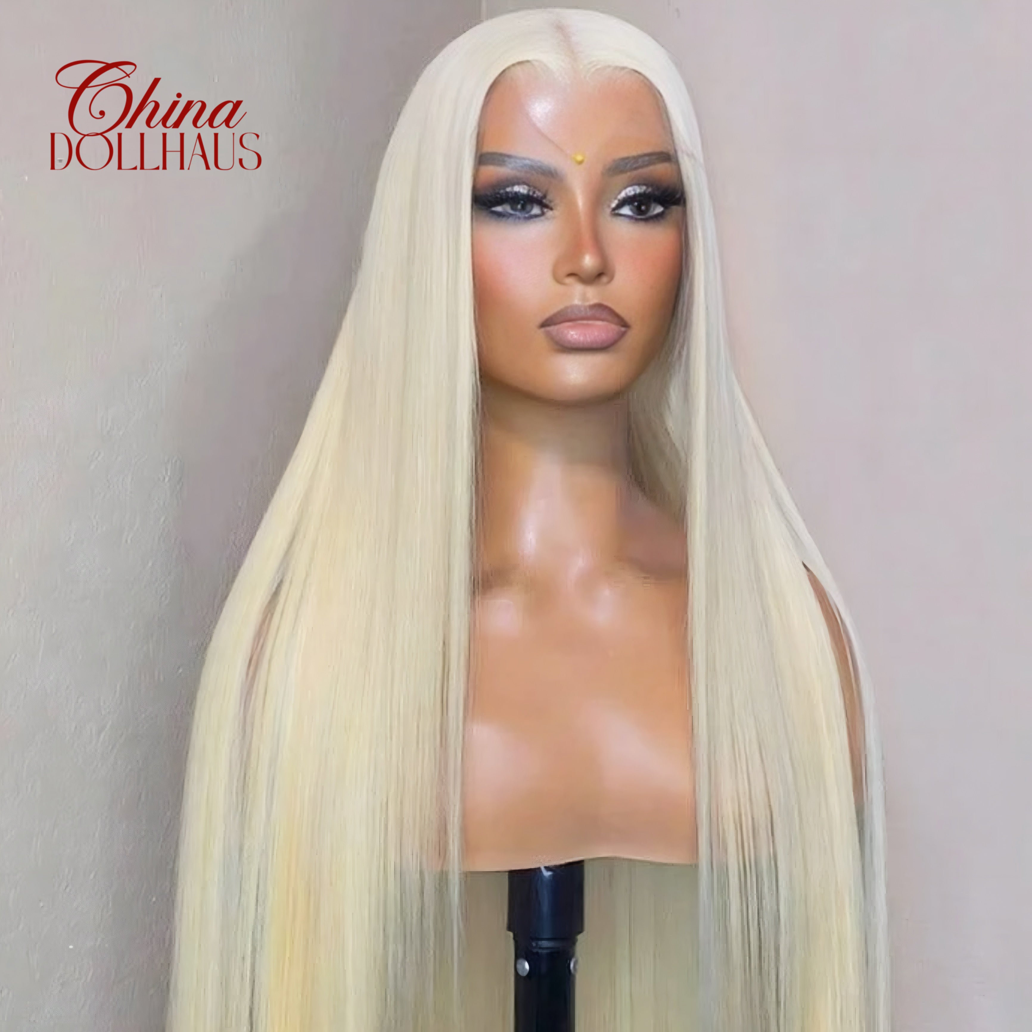 Straight Platinum 613 HD Wig 13x6